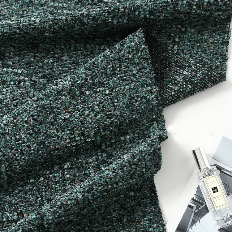 Chenille Fancy Yarn Upholstery Fabric | Custom Bed