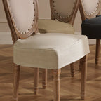 Made-to-measure slipcover for dining chair handcrafted fit
