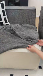 Charcoal Gray ML 625 - 12 | Sofa Slipcover