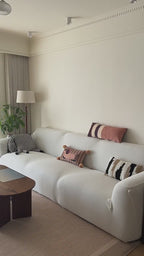 ST 273 Pure Linen Look Sofa Cover | Stretch, Cat Scratch Resistant